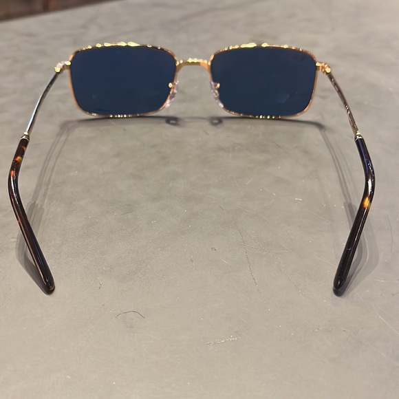 RB3717 Polarized blue lense, color enhancing lense. Gold frame with design - Picture 3 of 3
